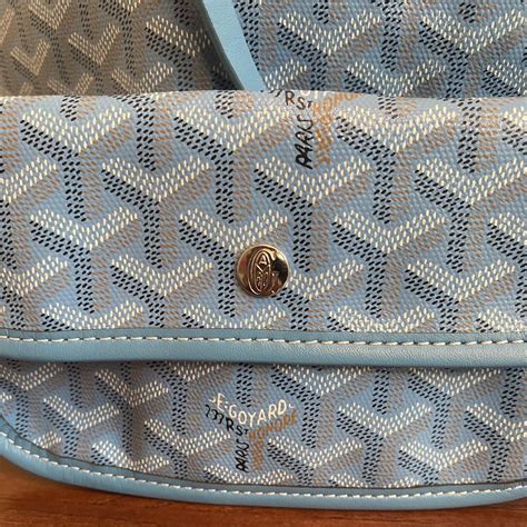 quarter million in a baby blue goyard